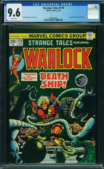 STRANGE TALES #179, CGC 9.6 NM+
