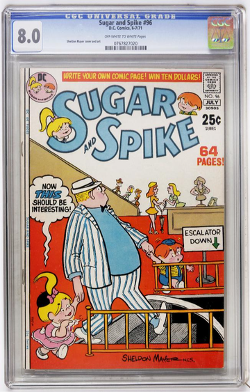 SUGAR AND SPIKE #96, CGC 8.0 VF