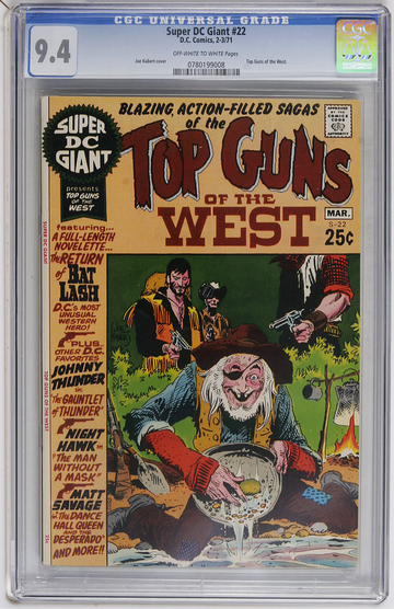 SUPER DC GIANT #22, CGC 9.4 NM