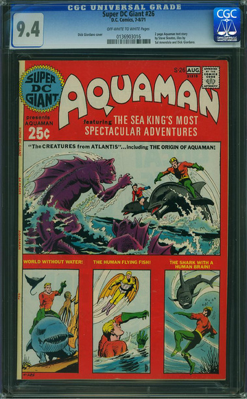 SUPER DC GIANT #26, CGC 9.4 NM