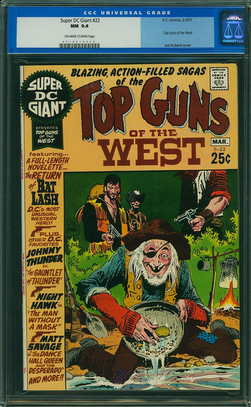 SUPER DC GIANT #22, CGC 9.4 NM -- DALLAS STEPHENS COLLECTION