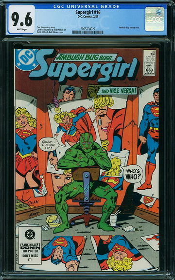 SUPERGIRL #16, CGC 9.6 NM+