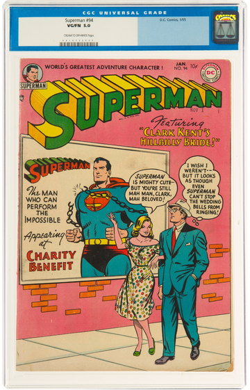 SUPERMAN #94, CGC 5.0 VGF