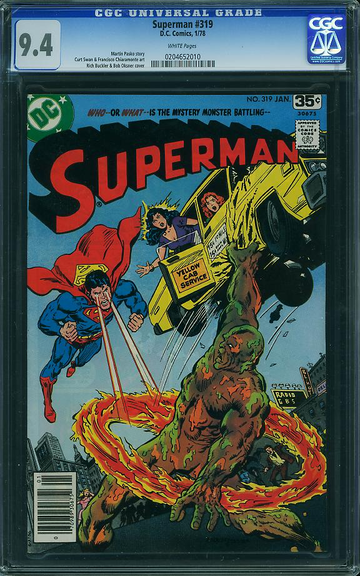 SUPERMAN #319, CGC 9.4 NM
