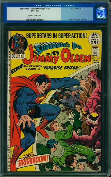 SUPERMAN'S PAL JIMMY OLSEN #145, CGC 7.5 VF-