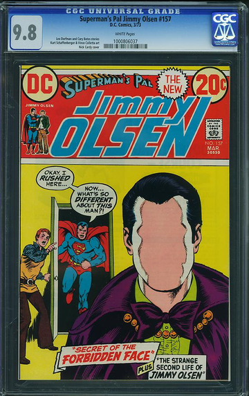 SUPERMAN'S PAL JIMMY OLSEN #157, CGC 9.8 NM/MT -- HIGHEST GRADED
