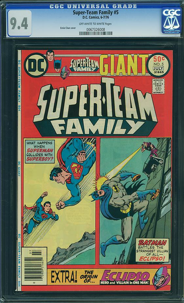 SUPER-TEAM FAMILY #5, CGC 9.4 NM