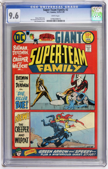 SUPER-TEAM FAMILY #2, CGC 9.6 NM+