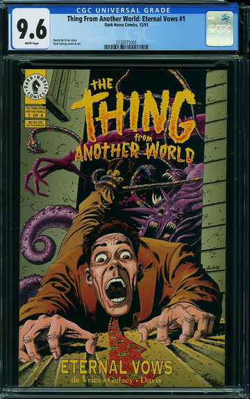 THING FROM ANOTHER WORLD: ETERNAL VOWS #1, CGC 9.6 NM+