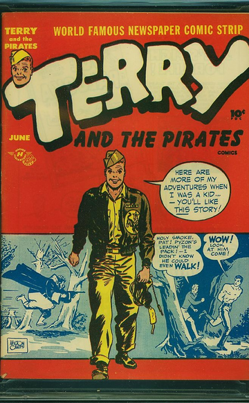 TERRY AND THE PIRATES #4, CGC 7.5 VF-