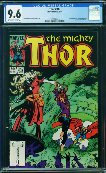 THOR #347, CGC 9.6 NM+