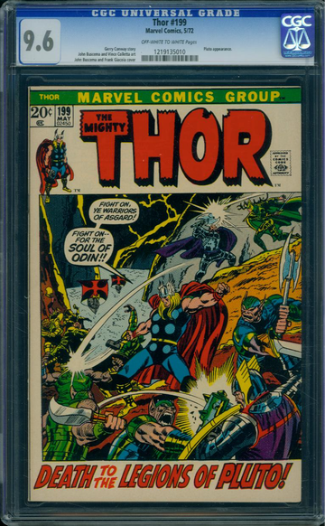 THOR #199, CGC 9.6 NM+