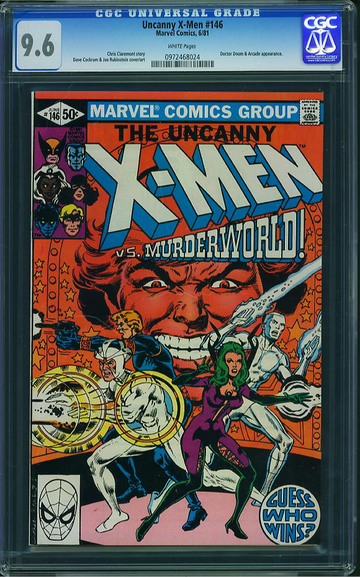 X-MEN #146, CGC 9.6 NM+