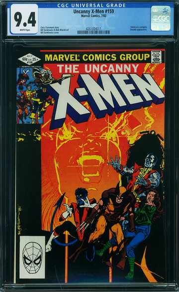X-MEN #159, CGC 9.4 NM