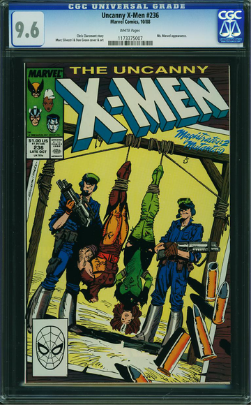 X-MEN #236, CGC 9.6 NM+