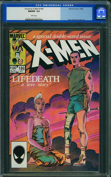 X-MEN #186, CGC 9.8 NM/MT