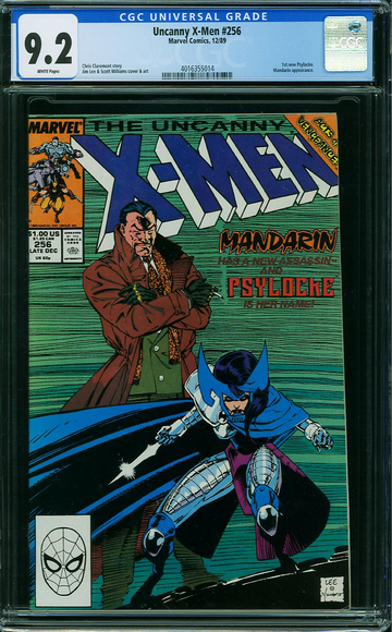 X-MEN #256, CGC 9.2 NM-