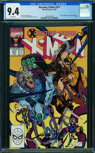 X-MEN #271, CGC 9.4 NM
