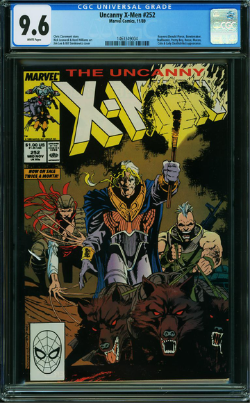 X-MEN #252, CGC 9.6 NM+