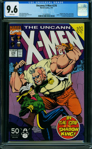X-MEN #278, CGC 9.6 NM+