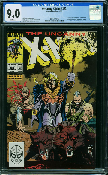 X-MEN #252, CGC 9.0 VFNM
