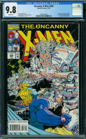 X-MEN #306, CGC 9.8 NM/MT