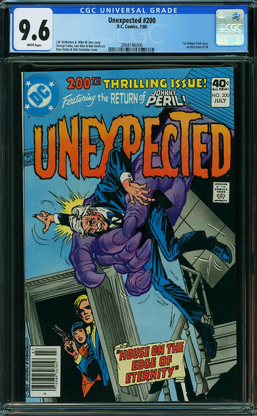 UNEXPECTED #200, CGC 9.6 NM+