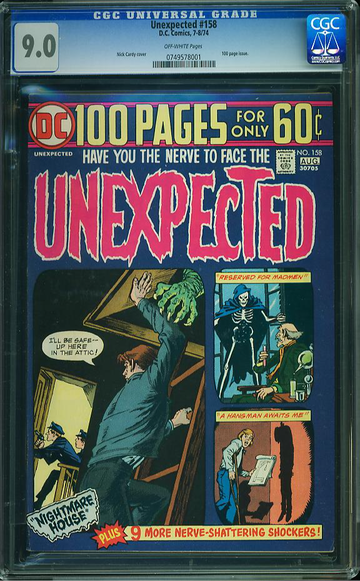 UNEXPECTED #158, CGC 9.0 VFNM
