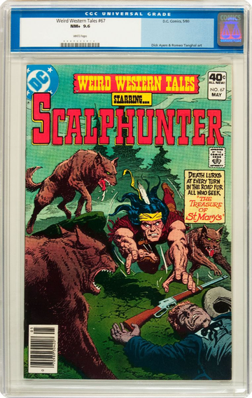 WEIRD WESTERN TALES #67, CGC 9.6 NM+