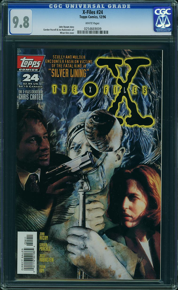 X-FILES #24, CGC 9.8 NM/MT -- HIGHEST GRADED