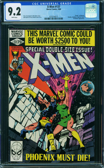 X-MEN #137, CGC 9.2 NM-