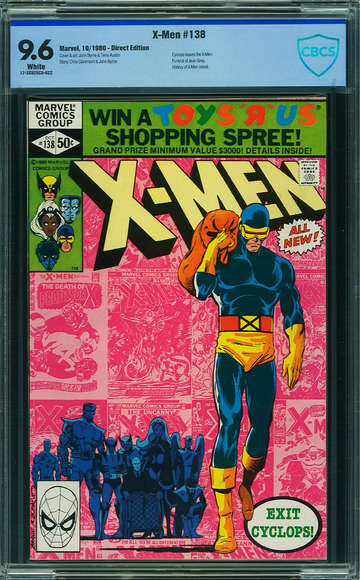 X-MEN #138, CBCS 9.6 NM+