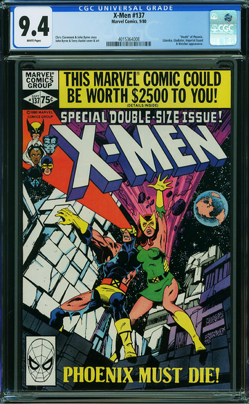 X-MEN #137, CGC 9.4 NM