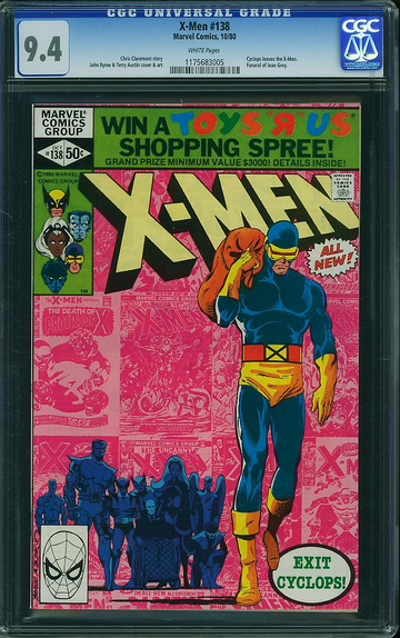 X-MEN #138, CGC 9.4 NM