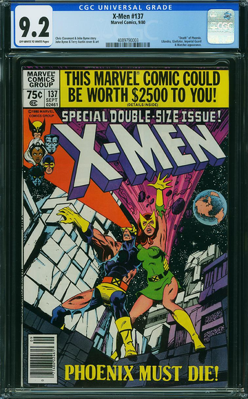 X-MEN #137, CGC 9.2 NM-