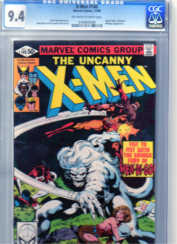 X-MEN #140, CGC 9.4 NM
