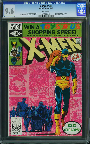 X-MEN #138, CGC 9.6 NM+