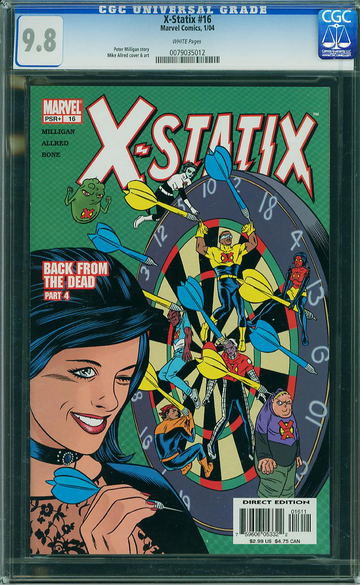 X-STATIX #16, CGC 9.8 NM/MT -- HIGHEST GRADED