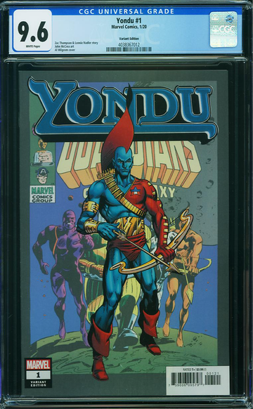 YONDU #1, CGC 9.6 NM+ -- VARIANT EDITION - HIGHEST GRADED