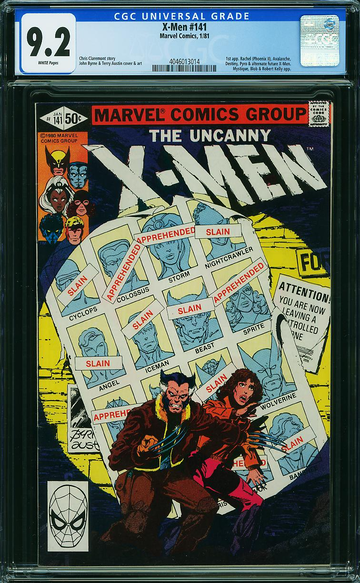 X-MEN #141, CGC 9.2 NM-