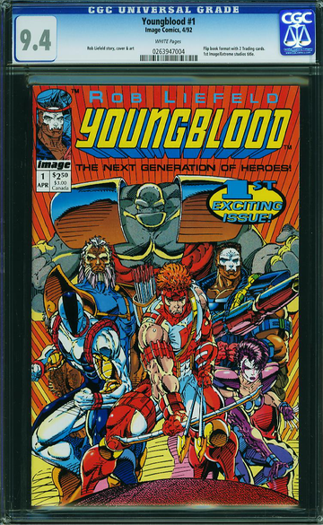 YOUNGBLOOD #1, CGC 9.4 NM