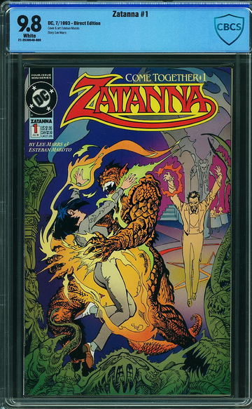 ZATANNA #1, CBCS 9.8 NM/MT -- HIGHEST GRADED