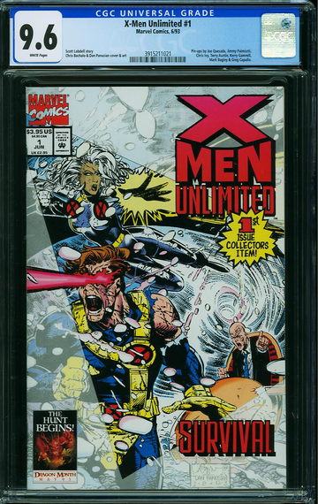 X-MEN UNLIMITED #1, CGC 9.6 NM+