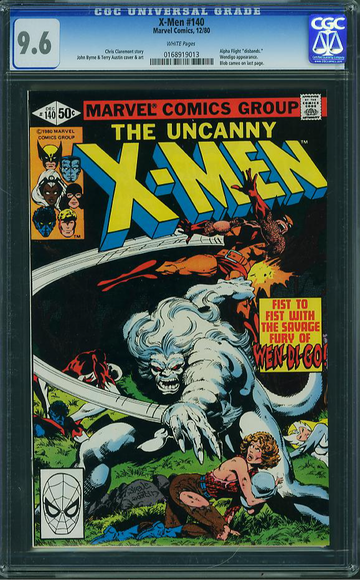 X-MEN #140, CGC 9.6 NM+
