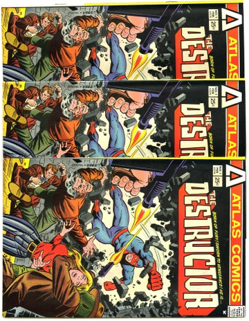 THE DESTRUCTOR (1975) LOT #1 ---- 5 Copies