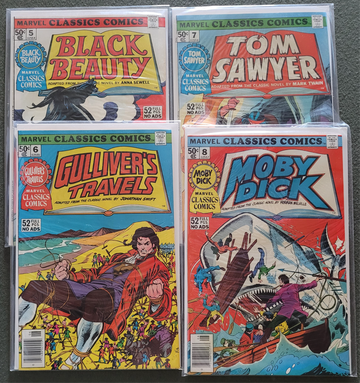 MARVEL CLASSICS COMICS LOT (1976)