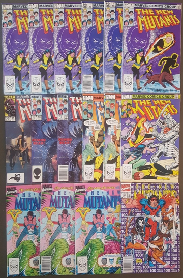 NEW MUTANTS LOT (1983-1991)