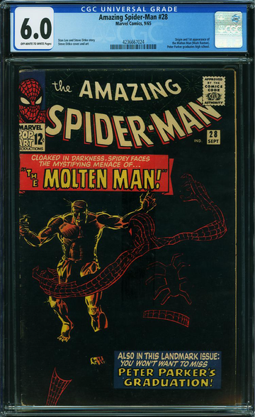 AMAZING SPIDER-MAN #28, CGC 6.0 FN
