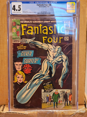 FANTASTIC FOUR #50, CGC 4.5 VG+
