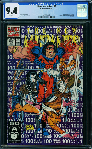 NEW MUTANTS #100, CGC 9.6 NM+